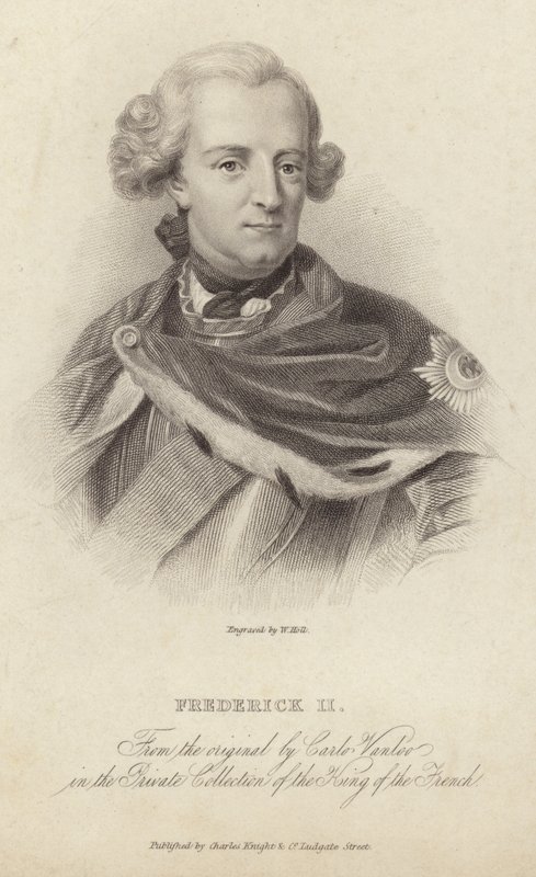 Kung Fredrik II av Preussen av English School