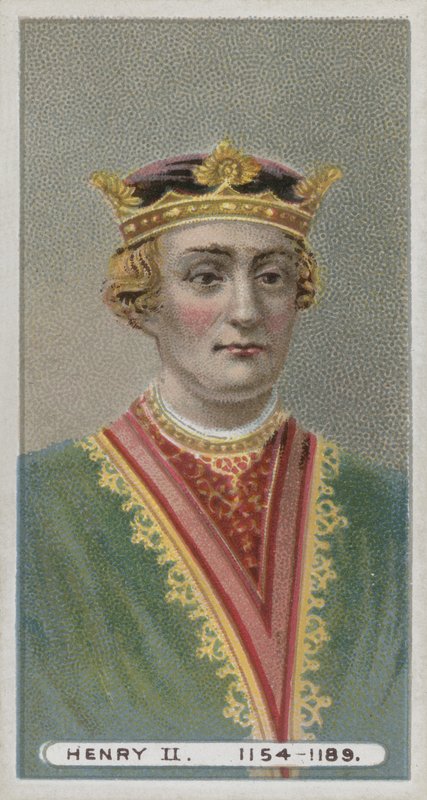 kung Henrik II av English School