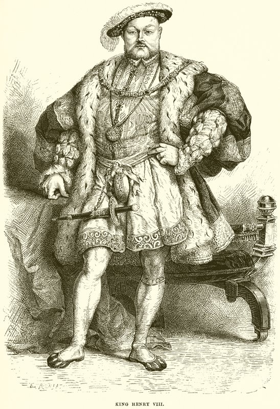 Kung Henrik VIII av English School