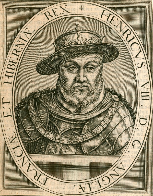 Kung Henrik VIII av English School