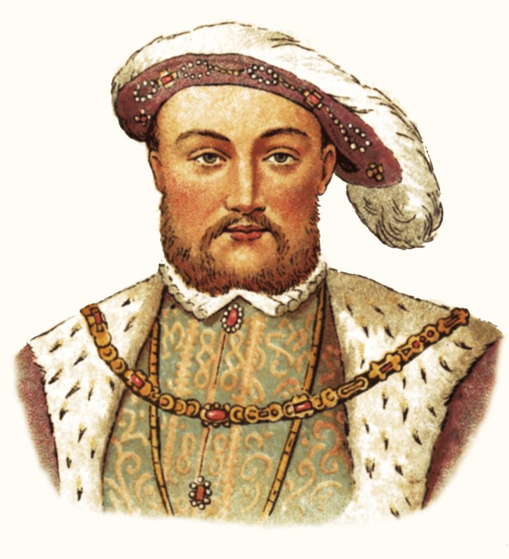 Kung Henrik VIII av English School