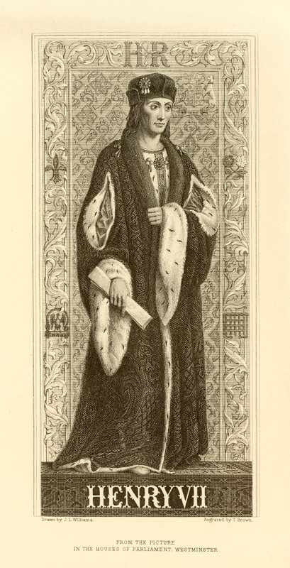 Kung Henrik VII av English School