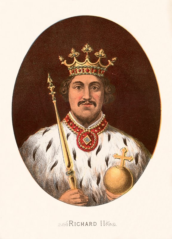 Kung Richard II av English School