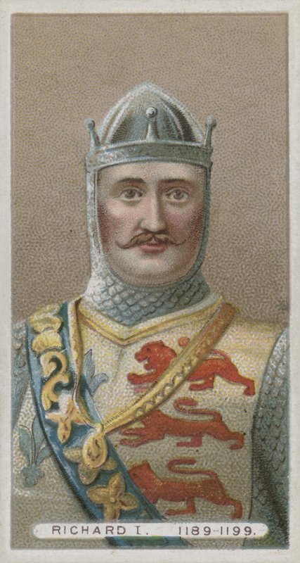 Kung Richard I, Lejonhjärtat av English School