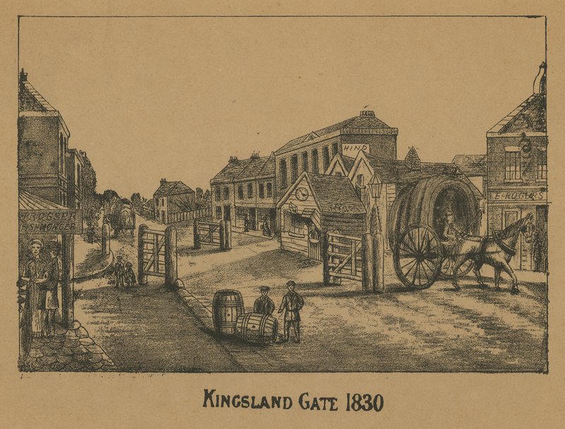 Kingsland Turnpike Gate av English School
