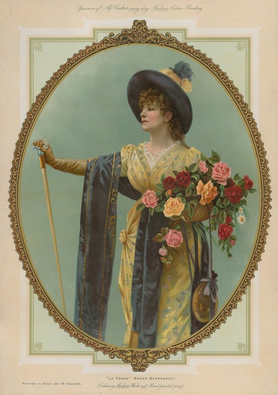 La Tosca, Sarah Bernhardt av English School