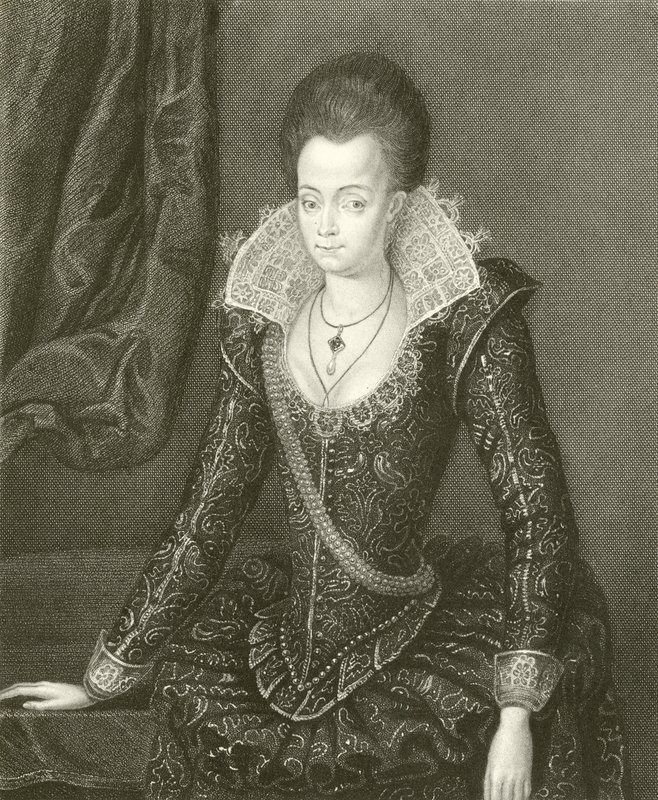 Lady Arabella Stuart av English School