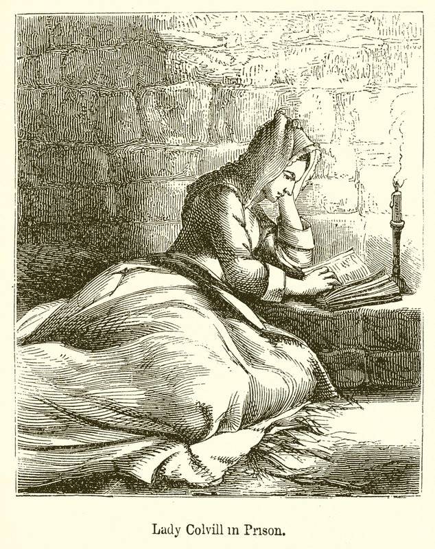 Lady Colvill i fängelset av English School