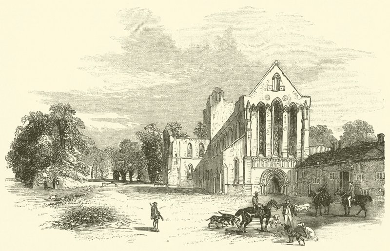 Lanercost Priory (gravyr) av English School