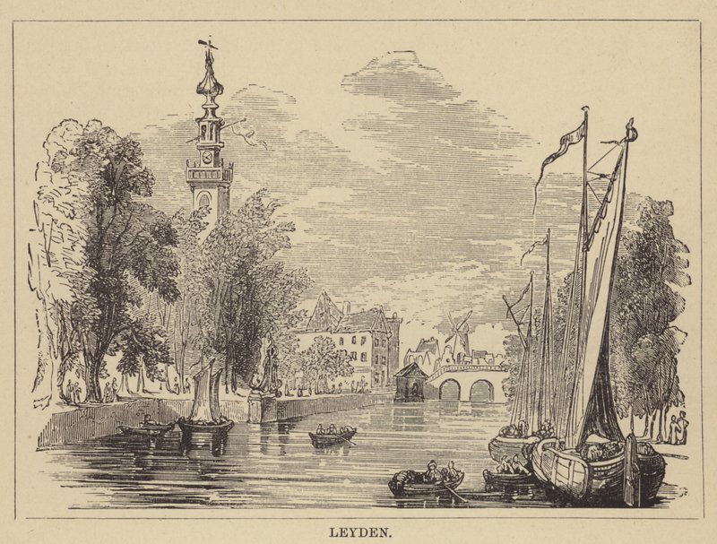 Leyden (gravyr) av English School