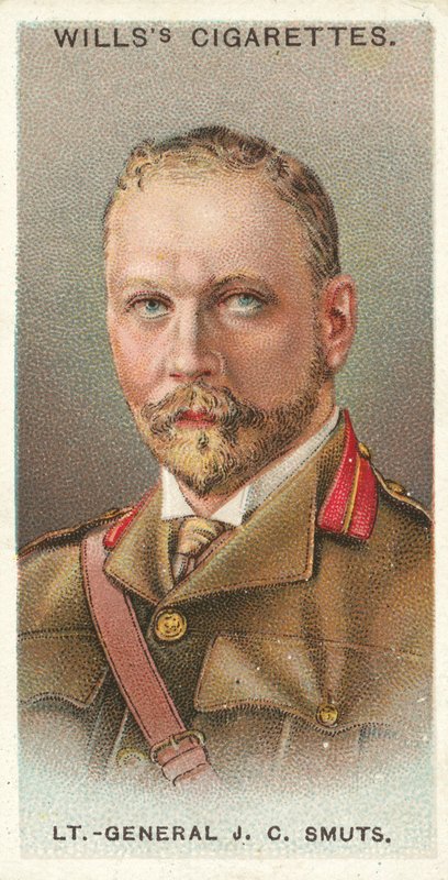 Generallöjtnant J C Smuts (chromolitho) av English School