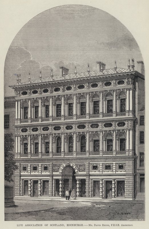 Life Association of Scotland, Edinburgh (gravyr) av English School