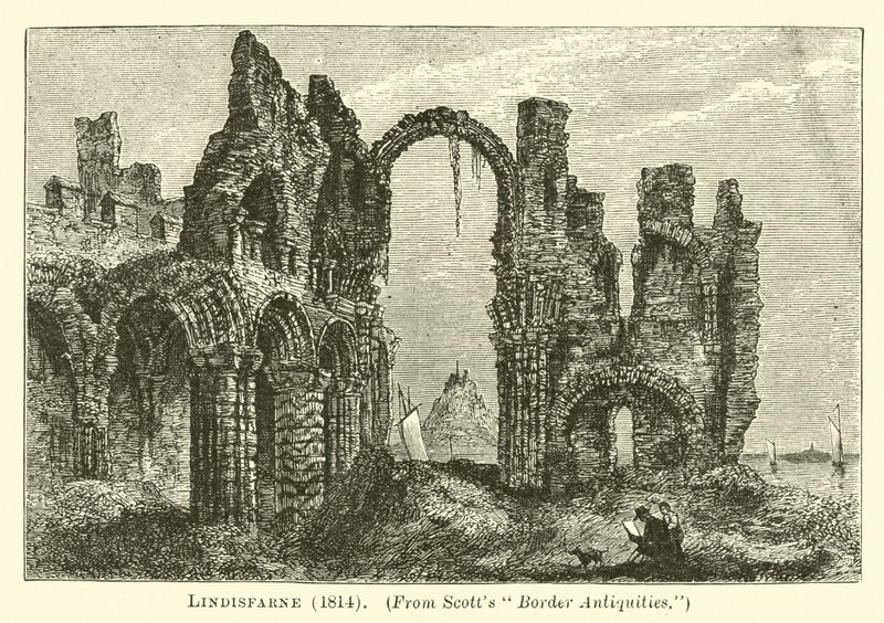 Lindisfarne, 1814 av English School