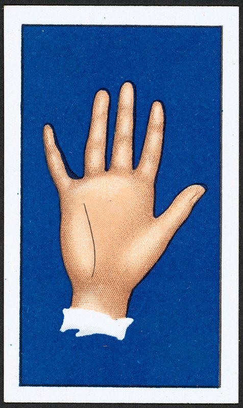 Linje av intuition (färg litho) av English School