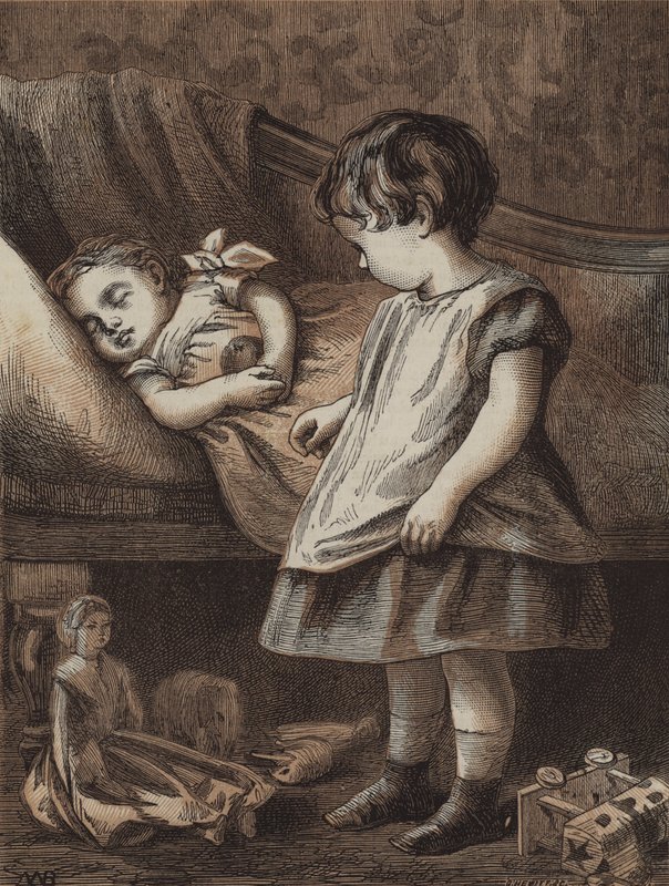 Little Freds frestelse (gravyr) av English School