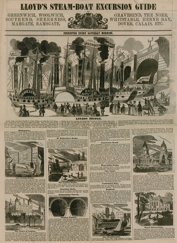 Lloyds Steam-Boat Excursion Guide av English School
