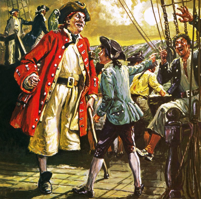 Long John Silver av English School