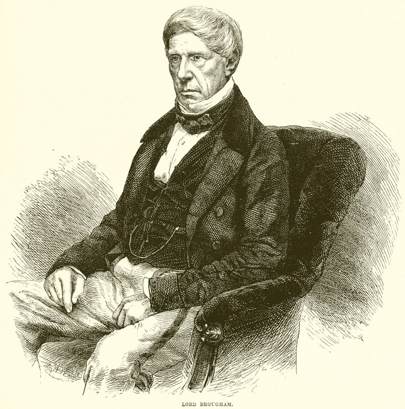 Lord Brougham av English School