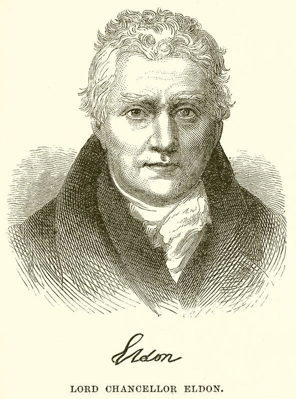 Lord Chancellor Eldon av English School