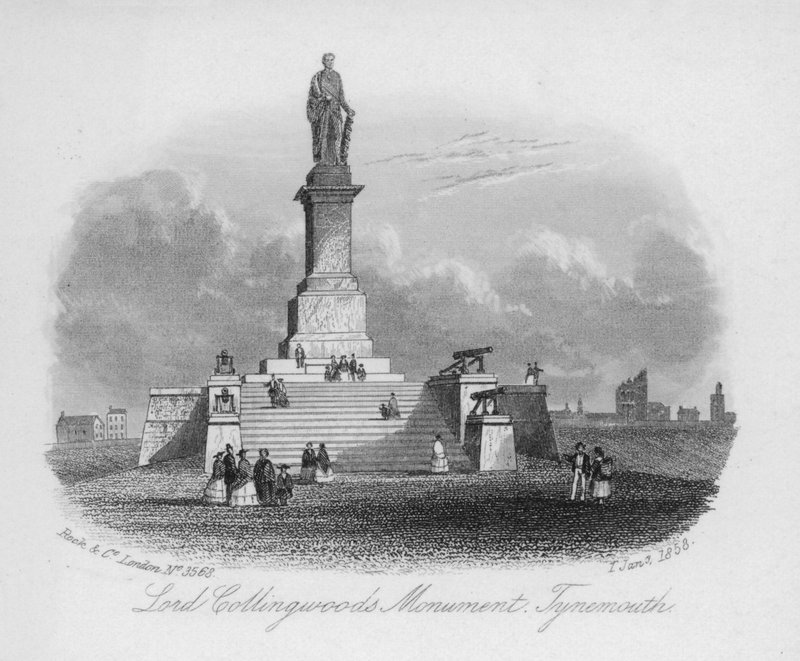 Lord Collingwoods monument, Tynemouth av English School