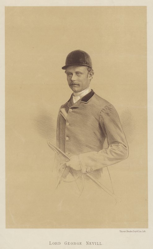 Lord George Nevill (litho) av English School