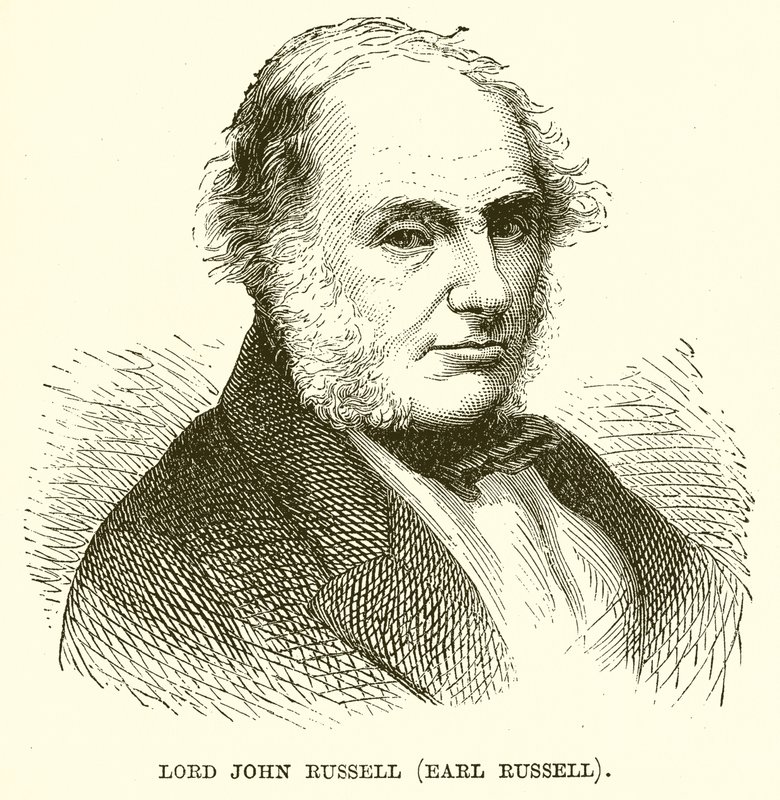 Lord John Russell (Earl Russell) av English School