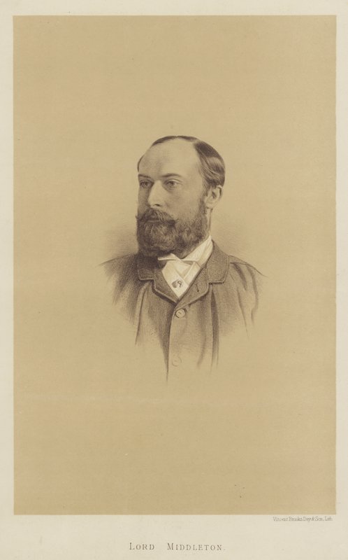 Lord Middleton (litho) av English School