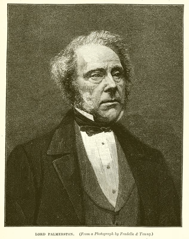 Lord Palmerston av English School