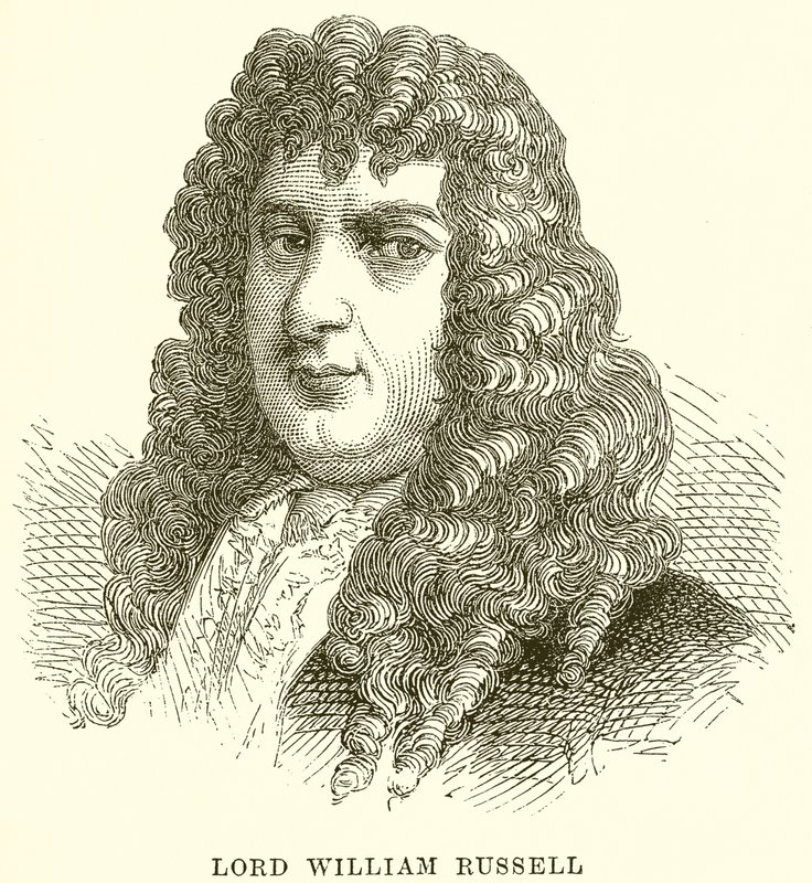 Lord William Russell av English School