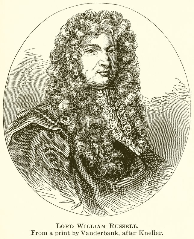 Lord William Russell av English School