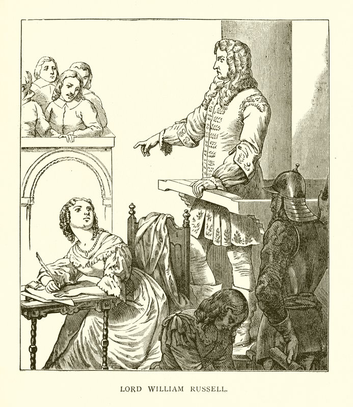 Lord William Russell av English School