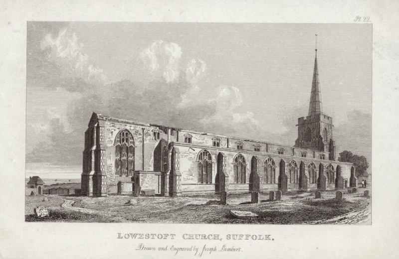 Lowestoft Church, Suffolk av English School