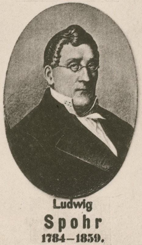 Ludwig Spohr (gravyr) av English School