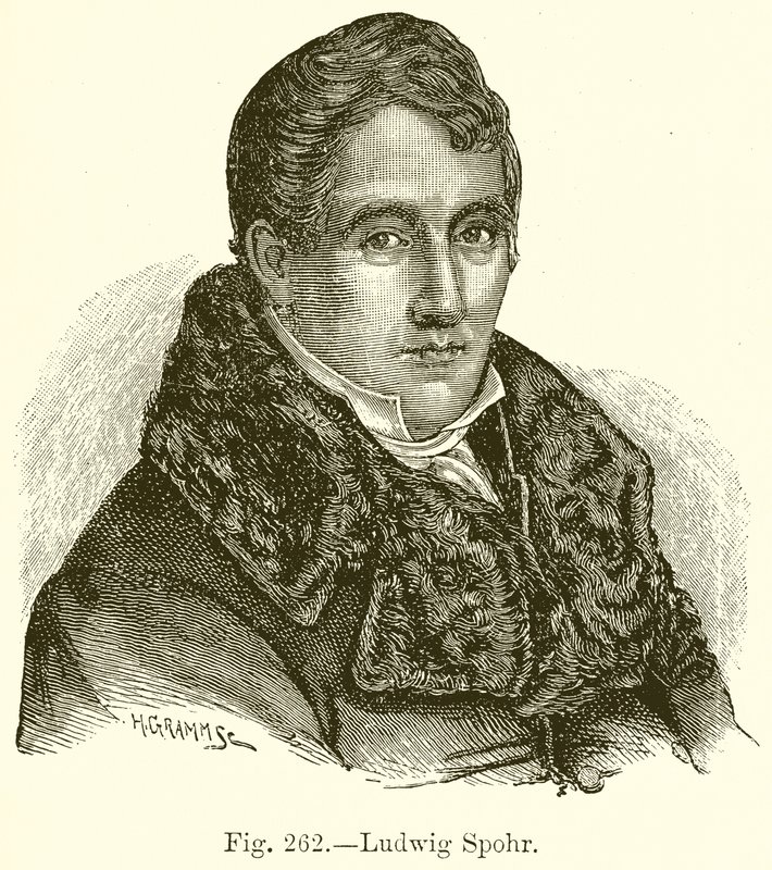 Ludwig Spohr av English School