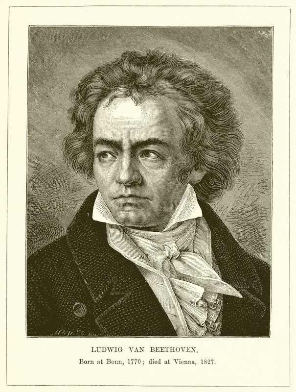 Ludwig van Beethoven av English School