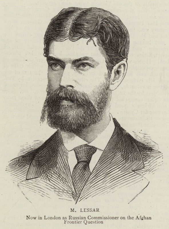 M Lessar (engraving) av English School