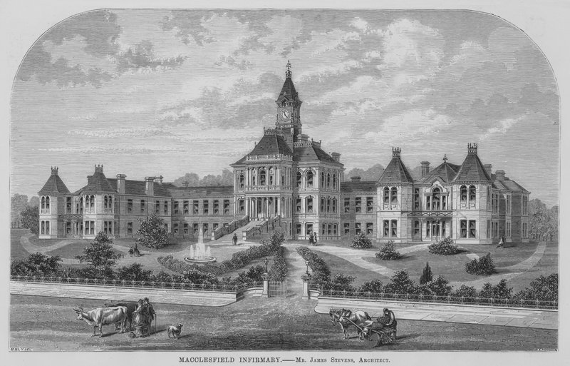 Macclesfield Infirmary (gravyr) av English School