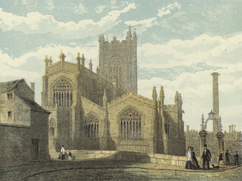 Manchester Cathedral, North East View av English School