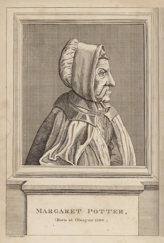 Margaret Potter, född i Glasgow 1596 av English School