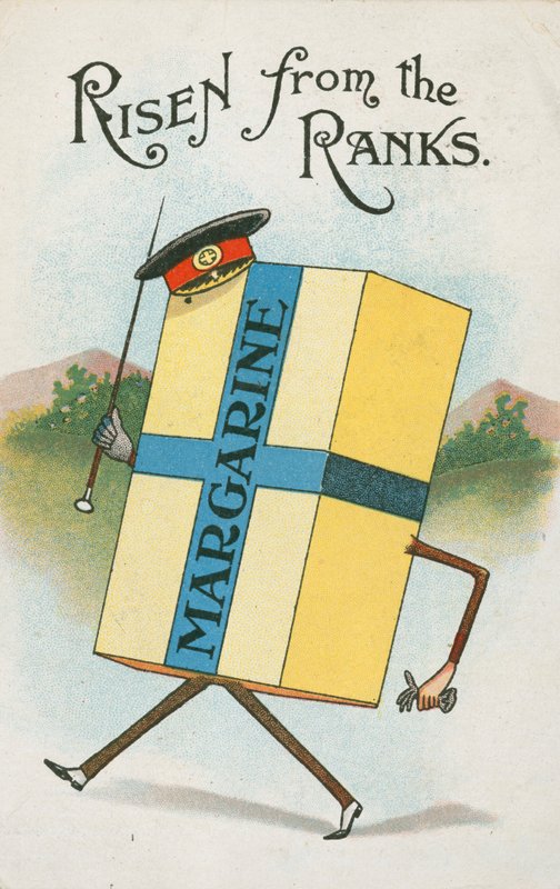 Margarin (färg litho) av English School