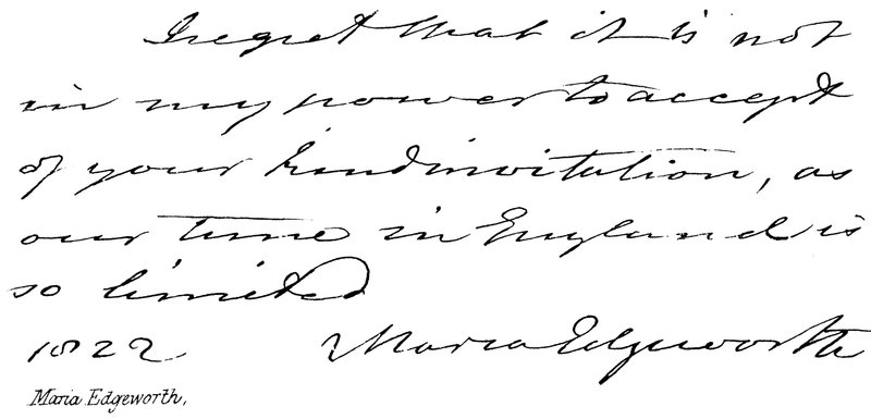 Maria Edgeworth av English School