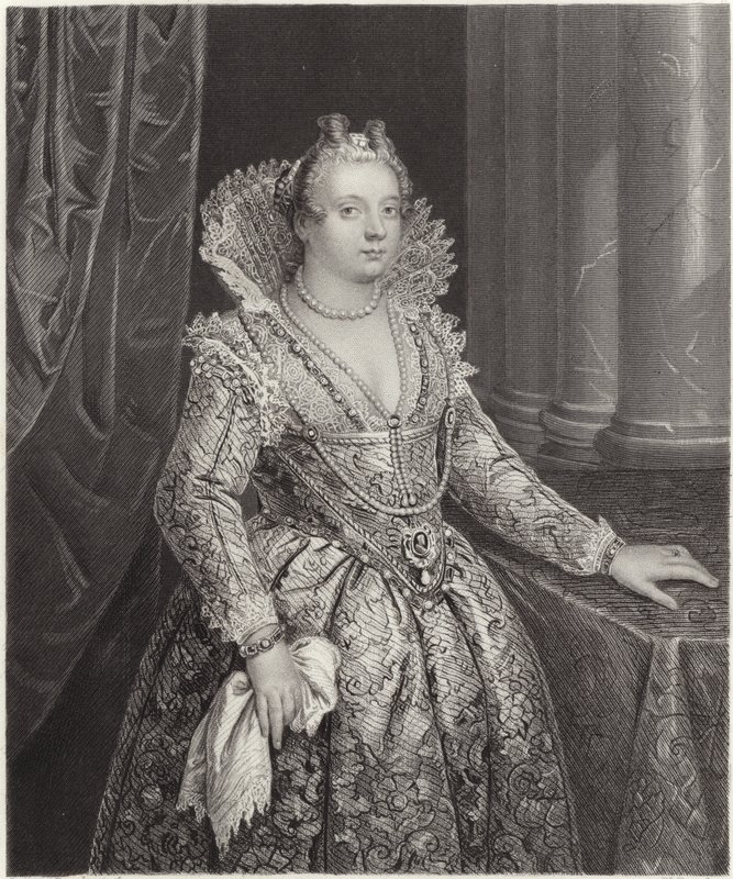 Marie de Medici av English School