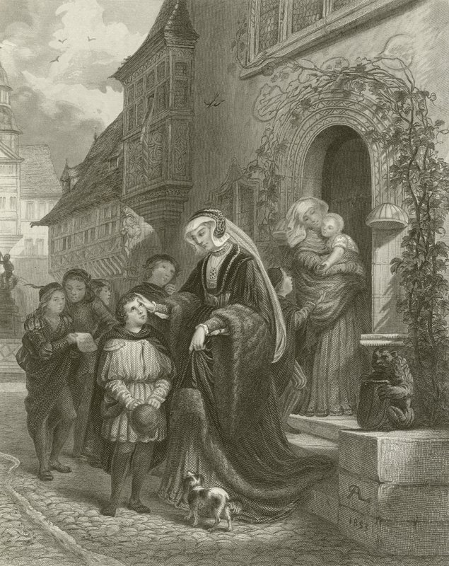 Martin Luther i fattigdom av English School
