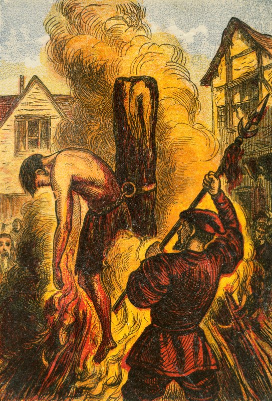 Martyrdom of Bilney av English School