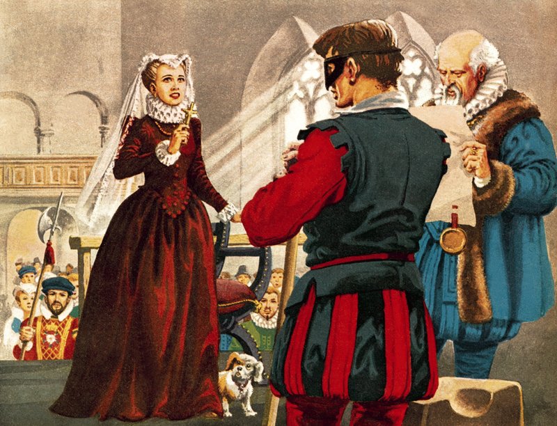 Mary Queen of Scots Wed av English School