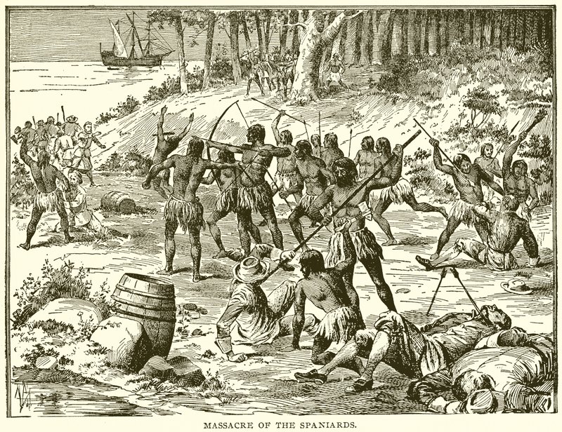 Spanjorernas massaker av English School