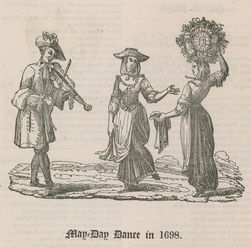 första maj dans 1698 av English School