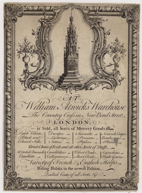 Mercer, William Atwick, byteskort av English School