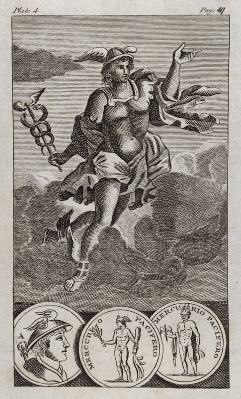 Merkurius (gravyr) av English School