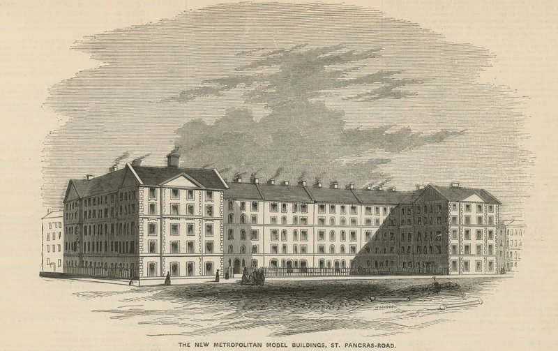 Metropolitan modellbyggnader av English School